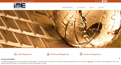 Desktop Screenshot of ime-management.com